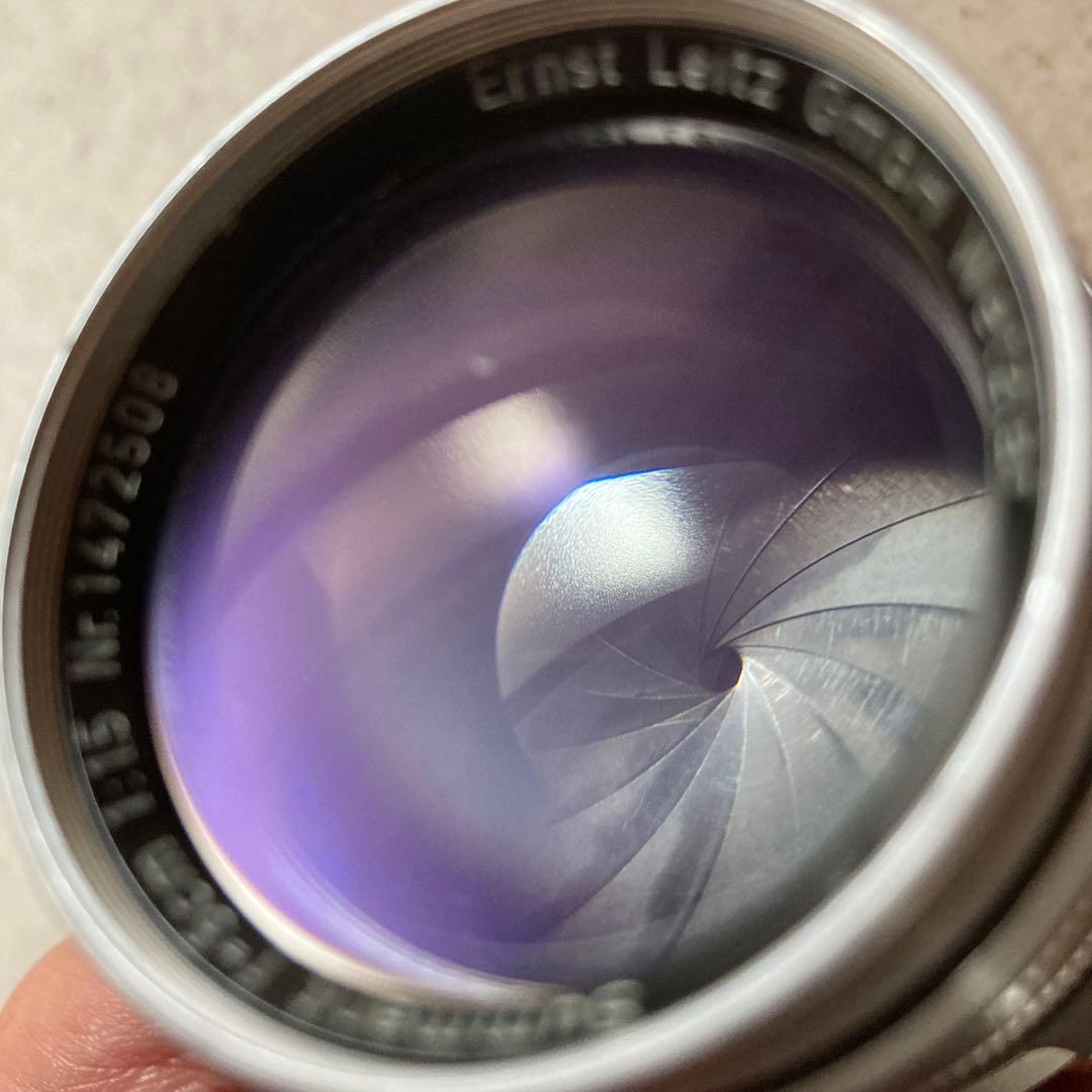 レンズ(単焦点) Leica Summarit 5cm f1.5