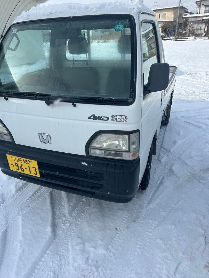 8万円オール込み即乗りアクティ 4WD ワン一オナー9万km車検R8/4