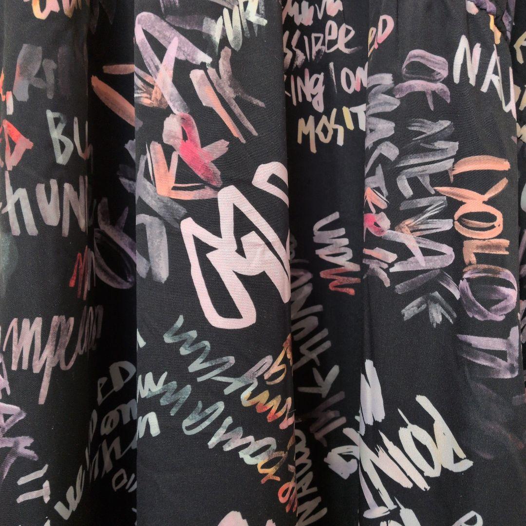 【新品未使用】クールカレアン　グラフィティプリント長袖ワンピース