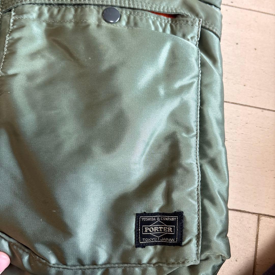 PORTER オリーブグリーン バッグ