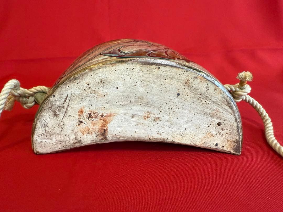 お*)様 きびん ★☆ 海老紋抱瓶 壺屋焼 壷屋焼 作家もの 人間国宝？ 詳細不