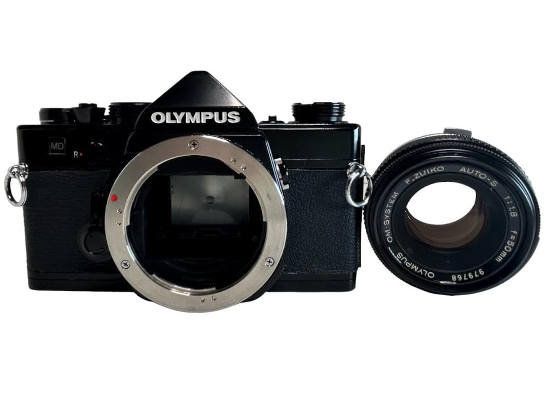オリンパス OM-1&F.ZUIKO 50mm F1.8 露出計OK K4