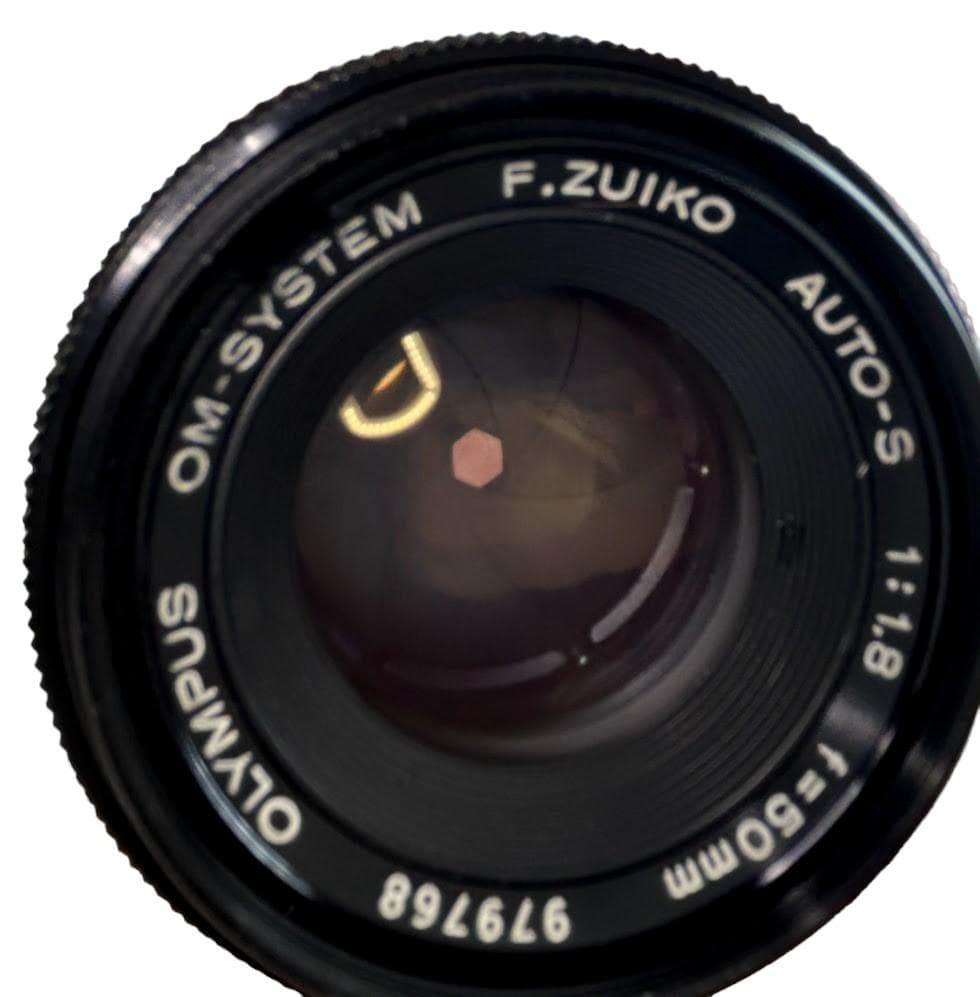 オリンパス OM-1&F.ZUIKO 50mm F1.8 露出計OK K4