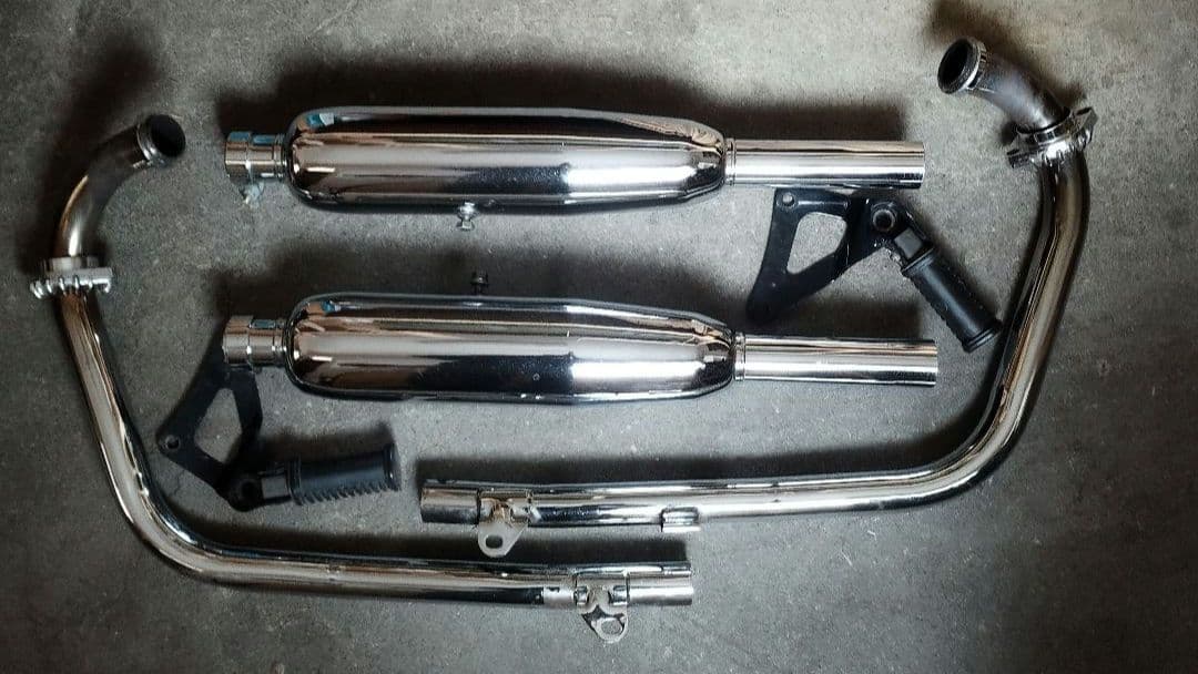 TX650　マフラー