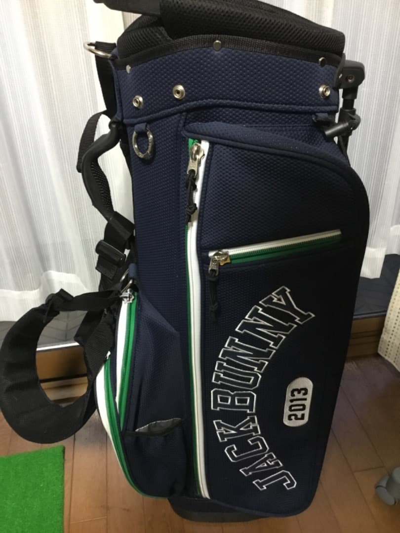 美品　ジャックバニー　キャディーバッグ　ヘッドカバー付き