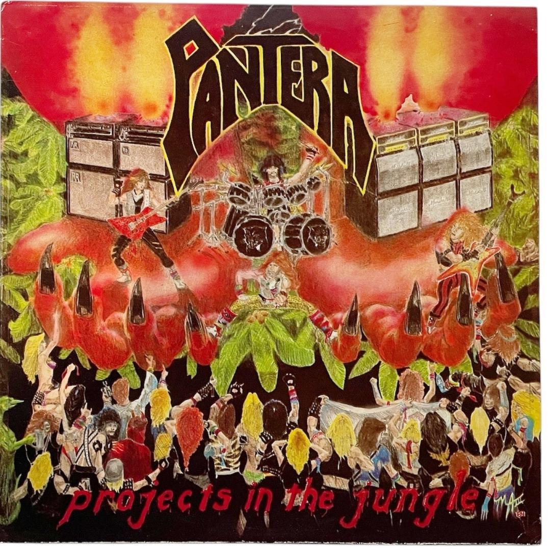 中古レコード パンテラ プロジェクツインザジャングル ファンクラブマーチャン