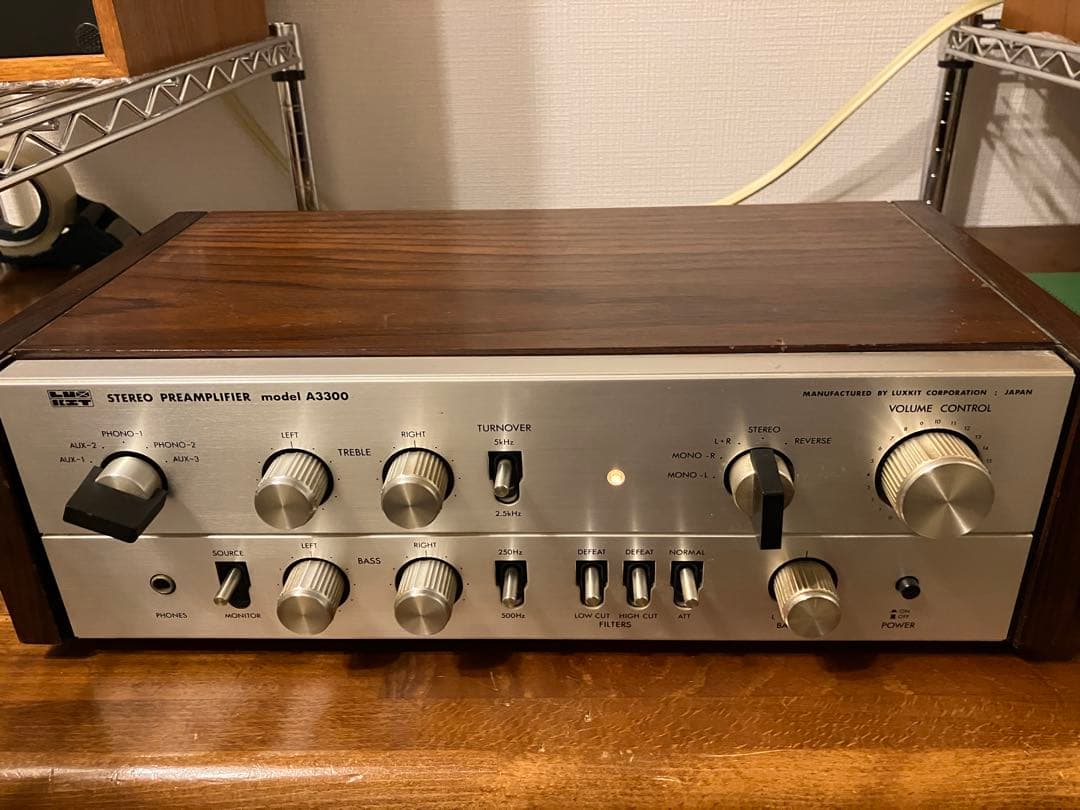 LUXMAN LUXKIT A3300 A33 プリアンプ コントロールアンプ