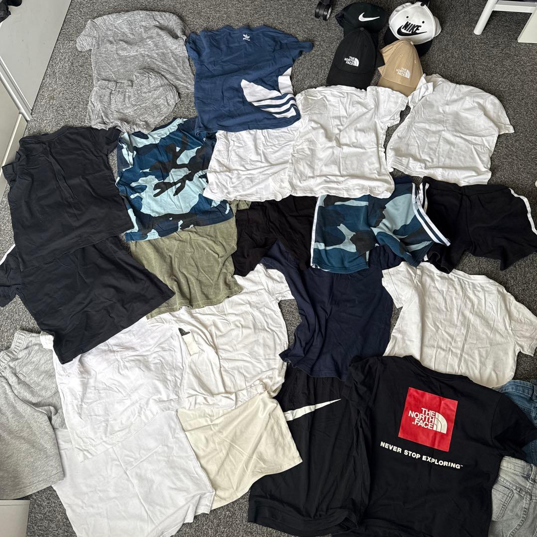 adidas Nike North face 130〜140cm 子供服セット