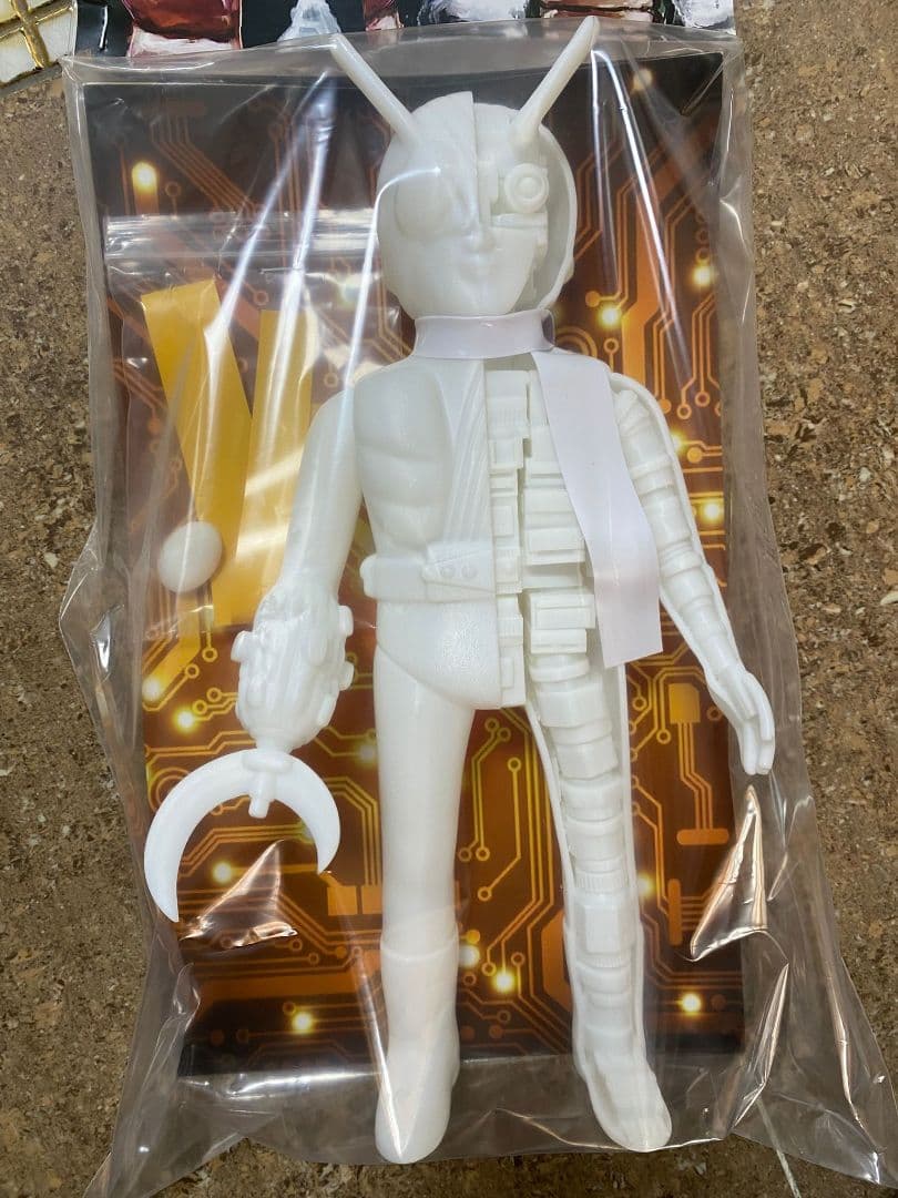 たろいもさん専用　ライダーマン ソフビ人形 仮面ライダー激罕 最初版 高27cm