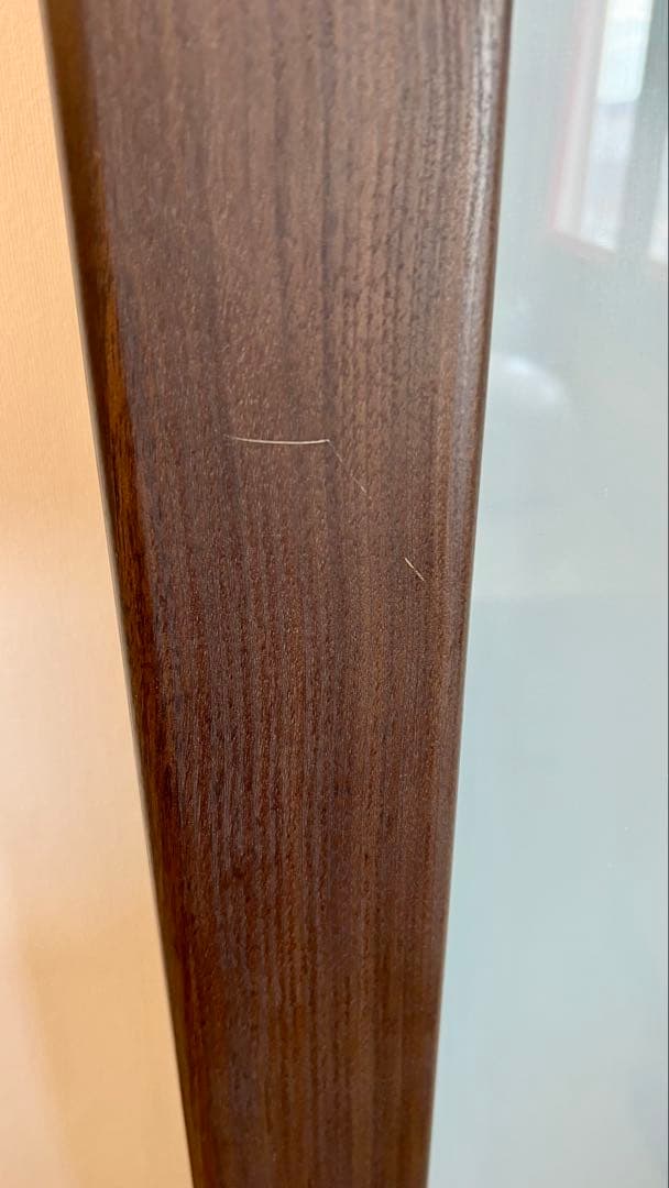 ニトリ　食器棚　ブラウン