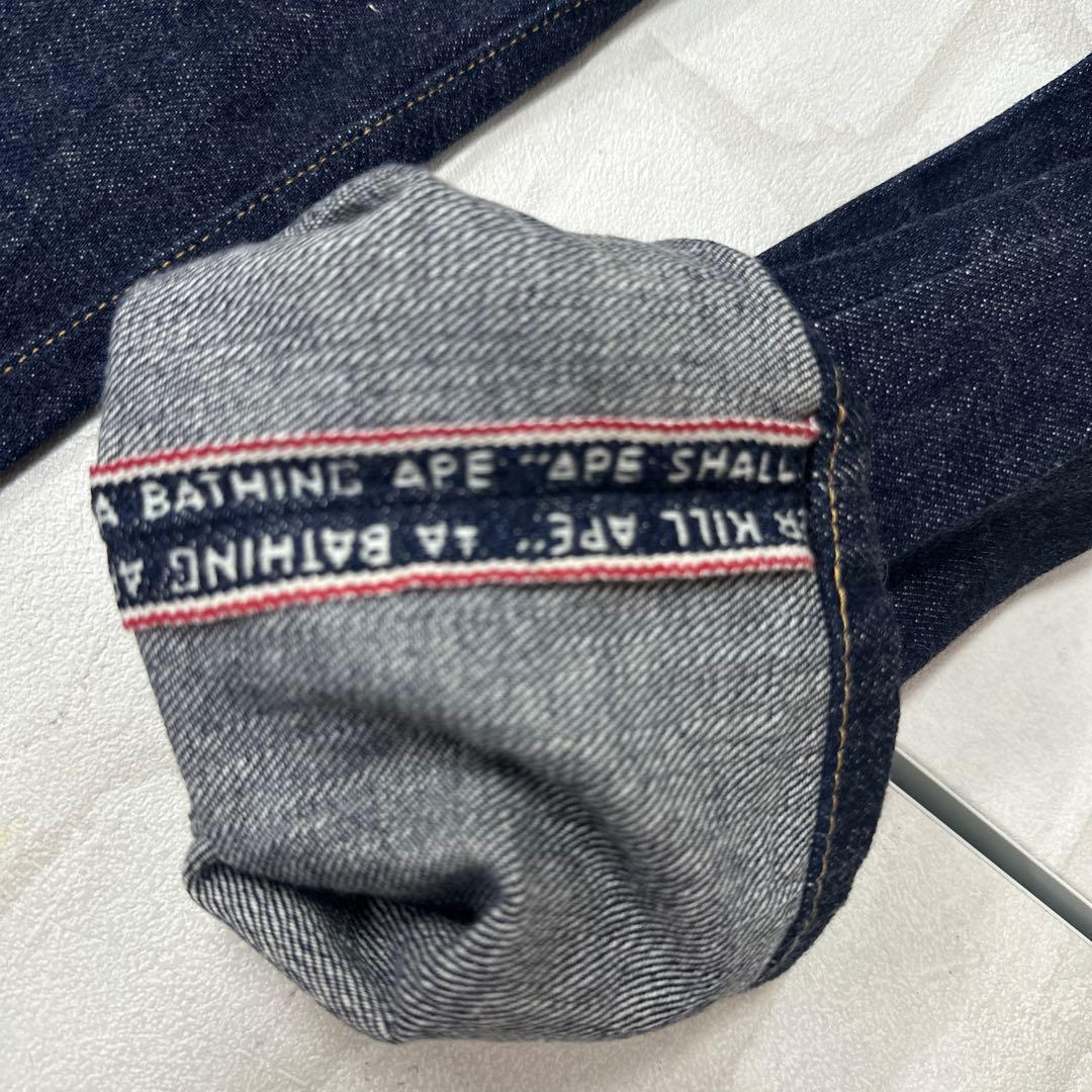 値下げ アベイシングエイプ A BATHING APE Gパン デニム パンツ