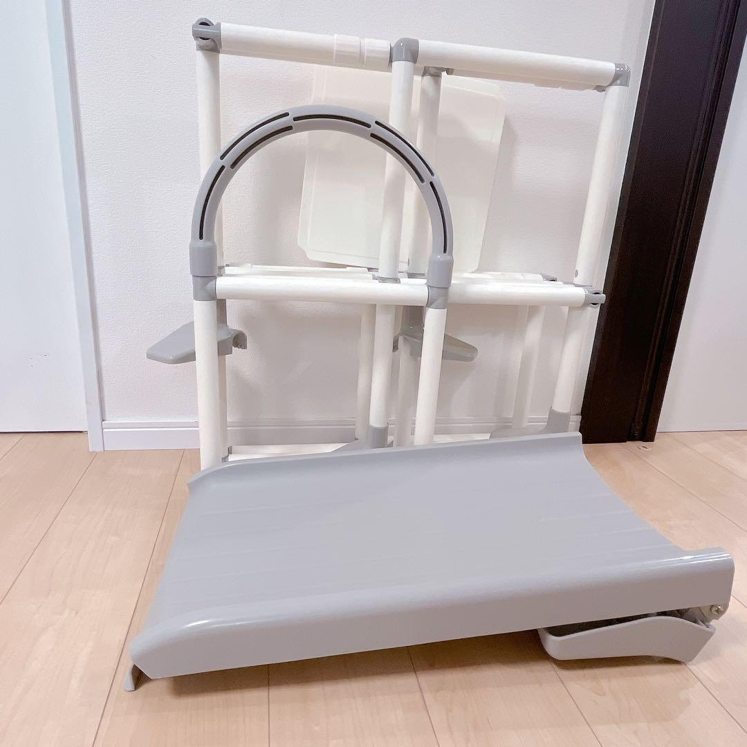 ジャングルジム 滑り台 折りたたみ グレー コンパクト わんぱくスライダージム