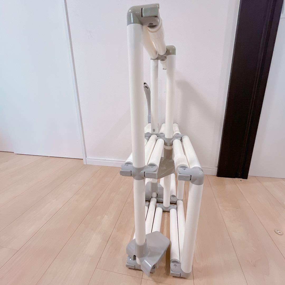 ジャングルジム 滑り台 折りたたみ グレー コンパクト わんぱくスライダージム