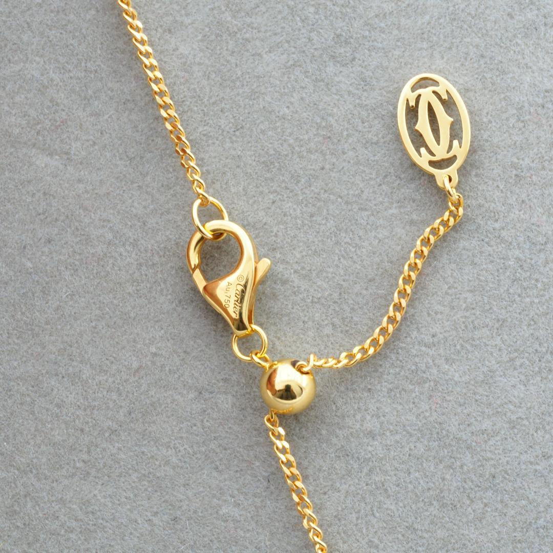 カルティエ チェーンネックレス 喜平 48cm K18YG 保証書