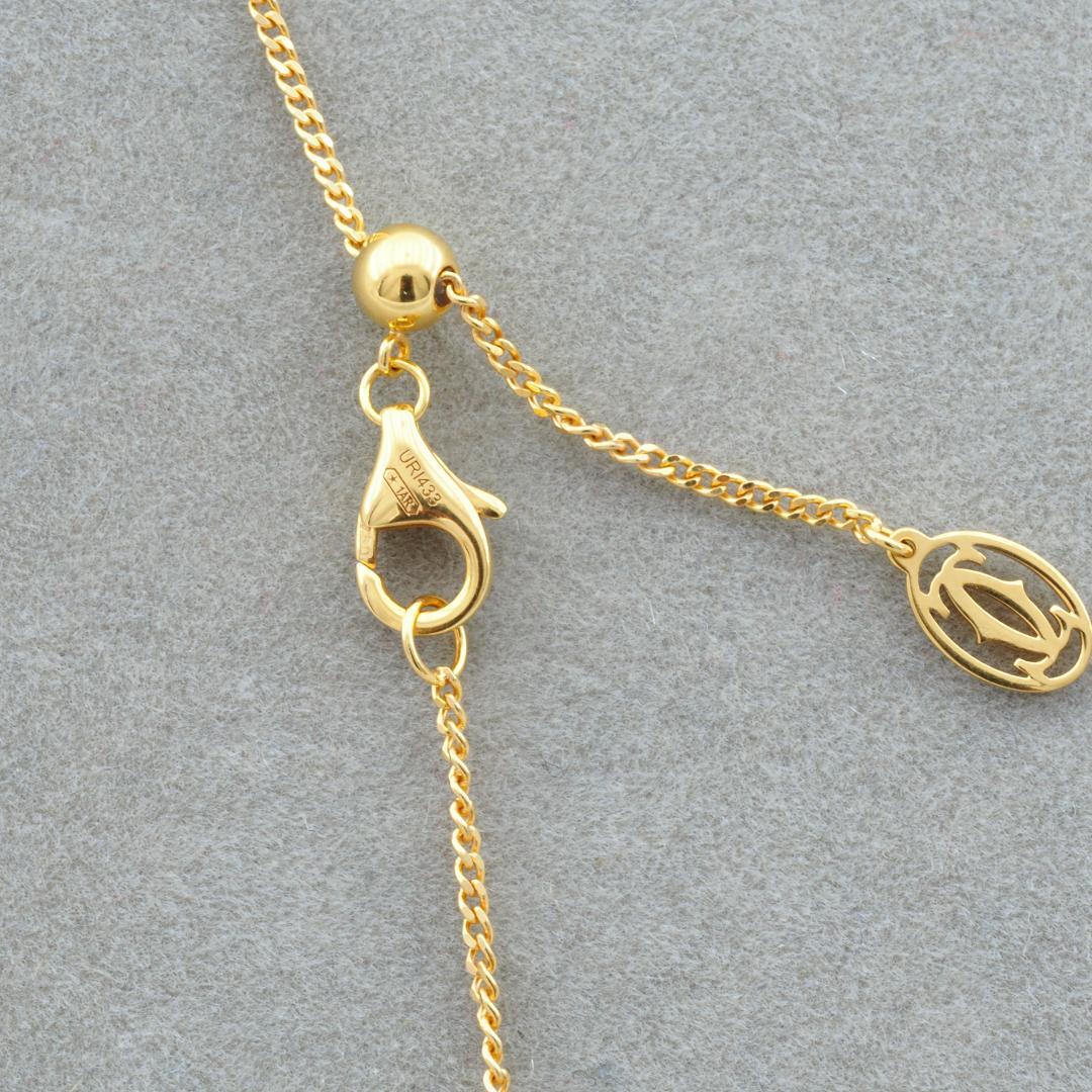 カルティエ チェーンネックレス 喜平 48cm K18YG 保証書