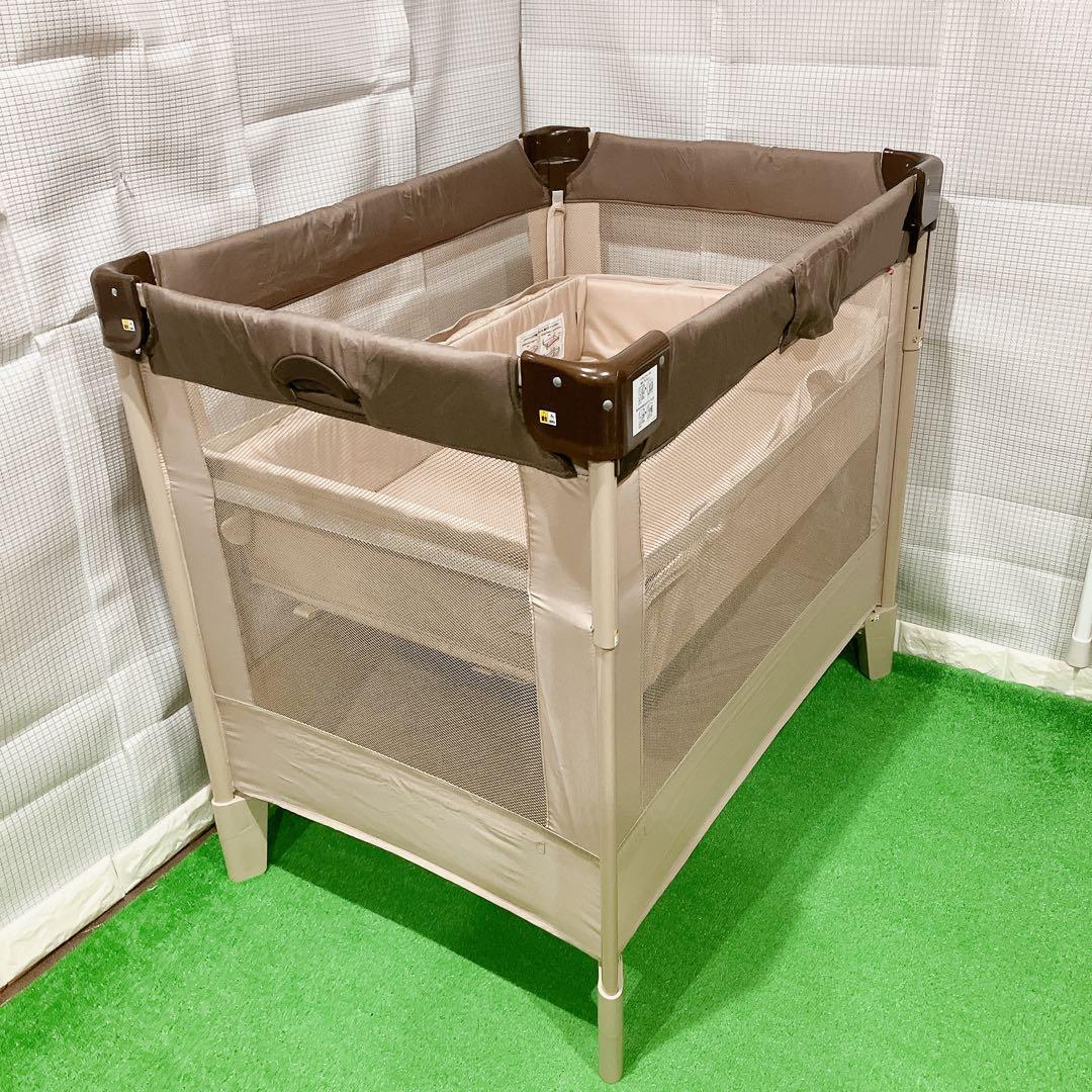 超美品 Aprica ココネルエアー 66047 ココア ブラウン 送料無料