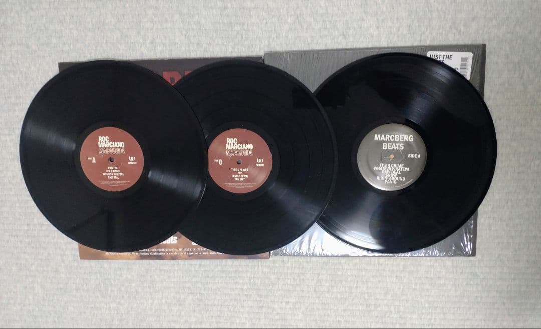 2枚セット　Roc Marciano Marcberg LP+インスト盤