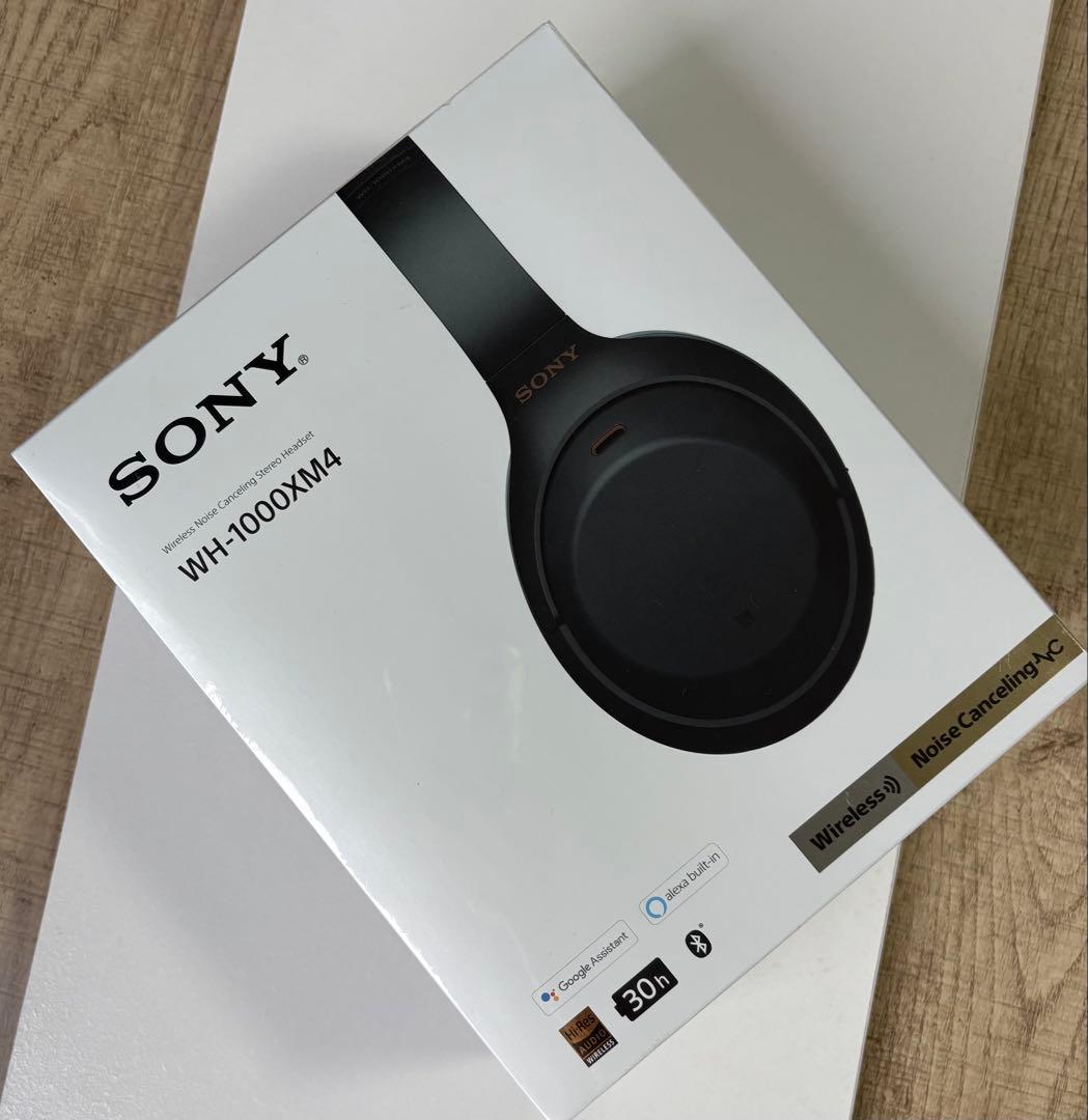 新品未使用！SONY wireless headset WH-1000XM4