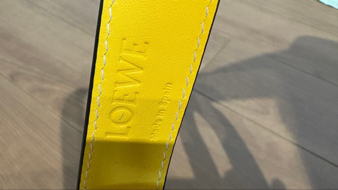 LOEWE ロエベ バスケットバッグ かごバッグ スモール イエロー