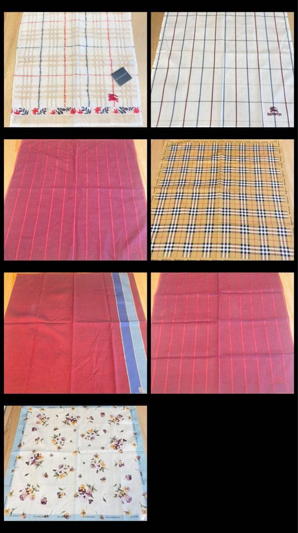 Burberry ハンカチ　21枚セット