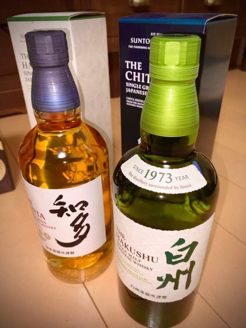 ⭐️⭐️#SUNTORY 山崎12年、響、白州、知多、碧6本セット⭐️⭐️