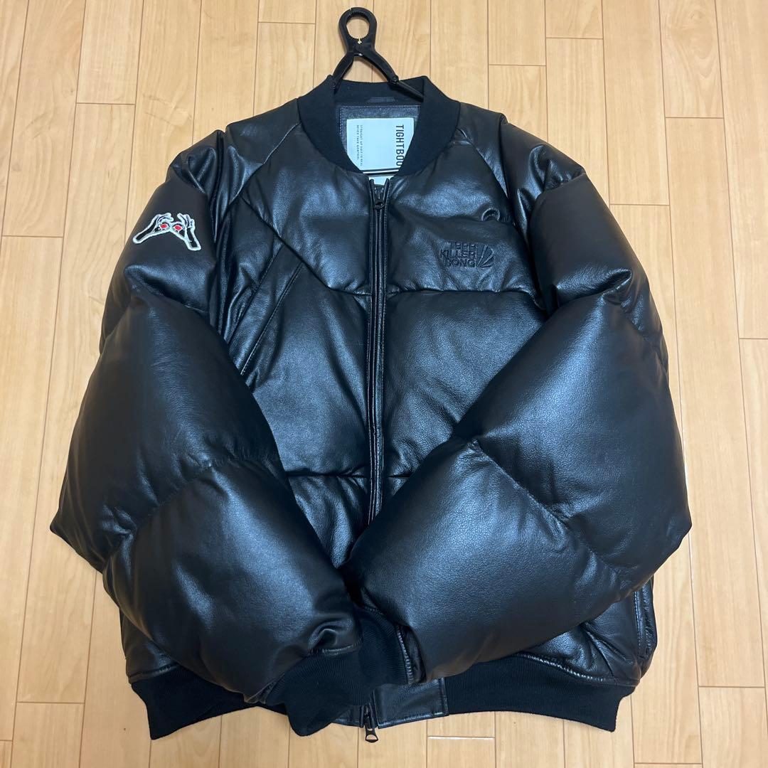 ち*び様 TIGHTBOOTH TBKB LEATHER MA-1 DOWN J