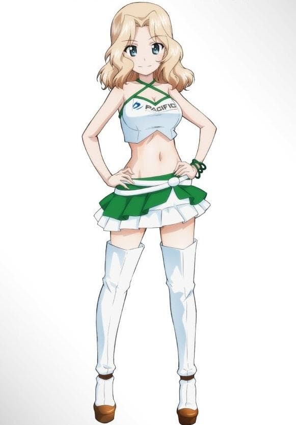 ケイ マフラータオル PACIFIC RACING×ガールズ＆パンツァー