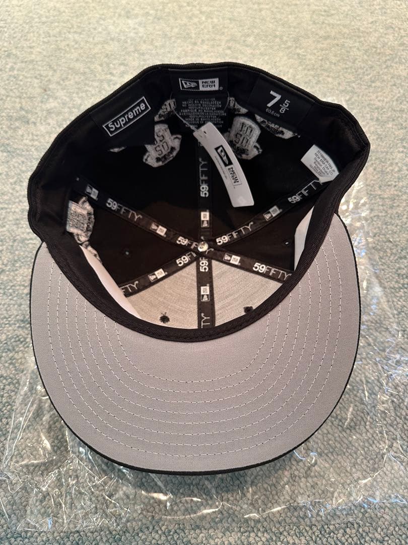 Supreme 59FIFTY ブラック 7 5/8 ニューエラ NewEra