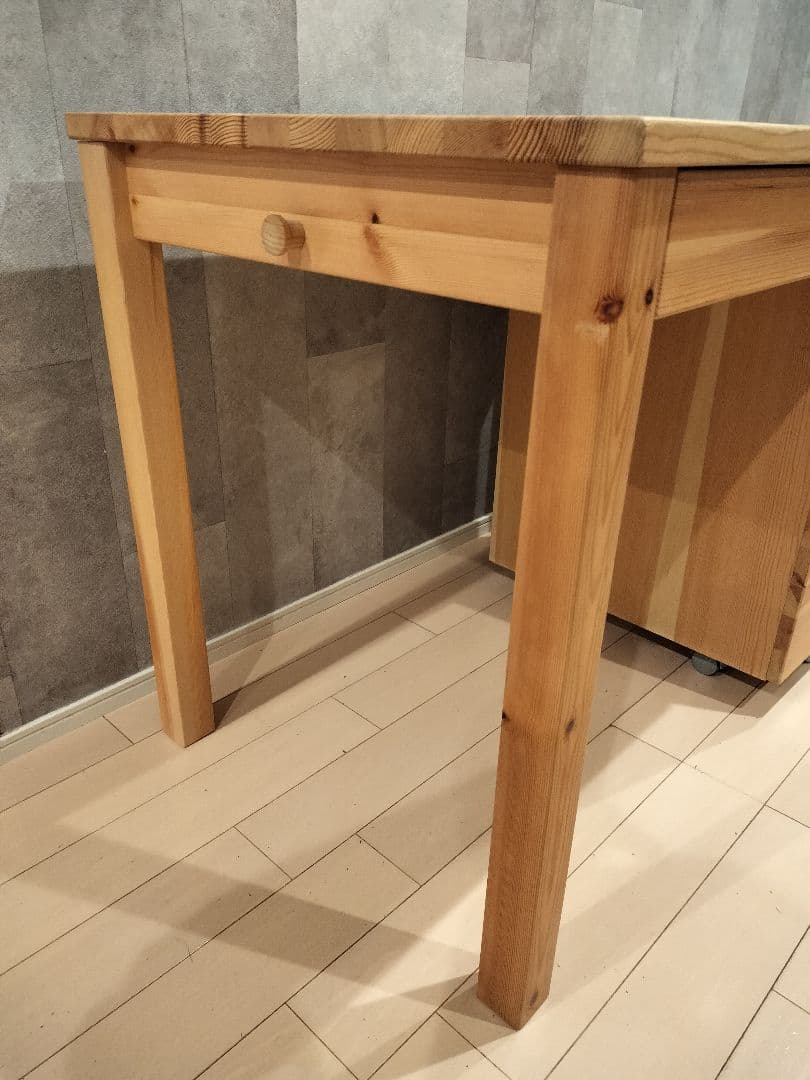 無印良品 学習机 引き出し 木製デスク 廃盤品