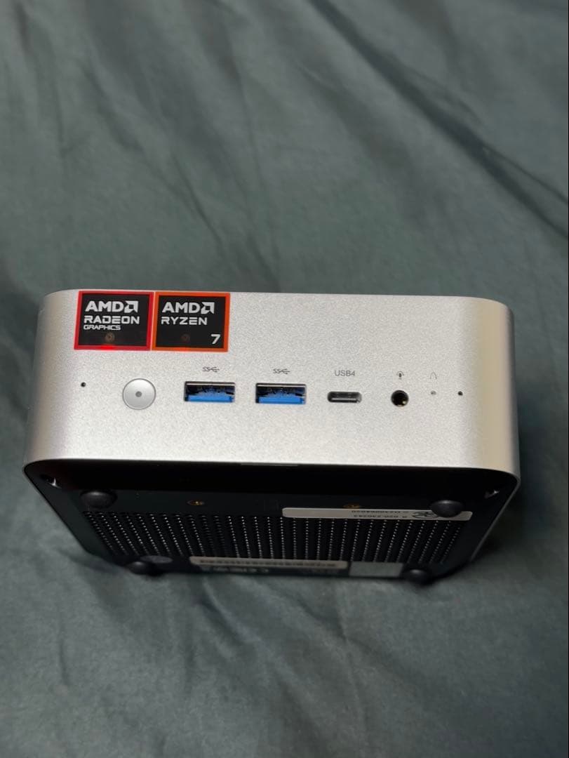 ミニPC MINISFORUM AI X1 Ryzen7 255 32GB1TB