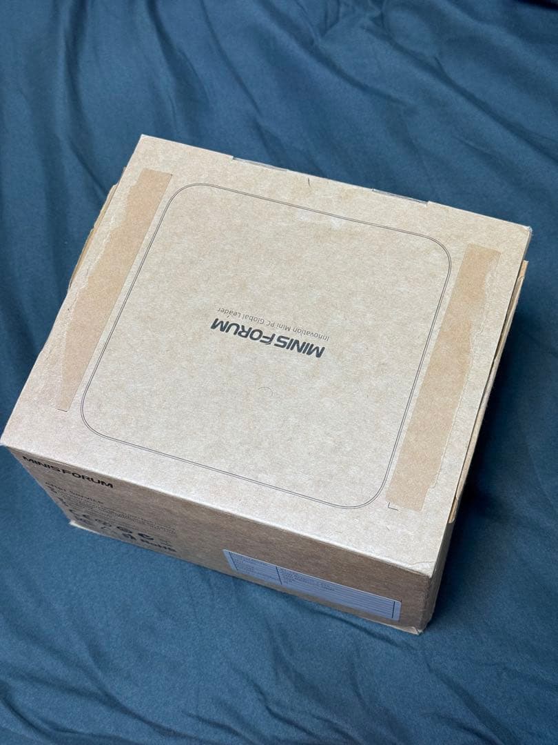 ミニPC MINISFORUM AI X1 Ryzen7 255 32GB1TB