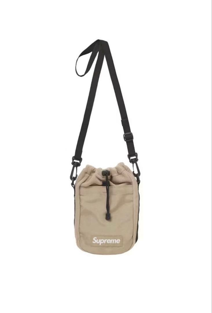 supreme24AW ショルダー バッグ ベージュ ボックス ロゴ