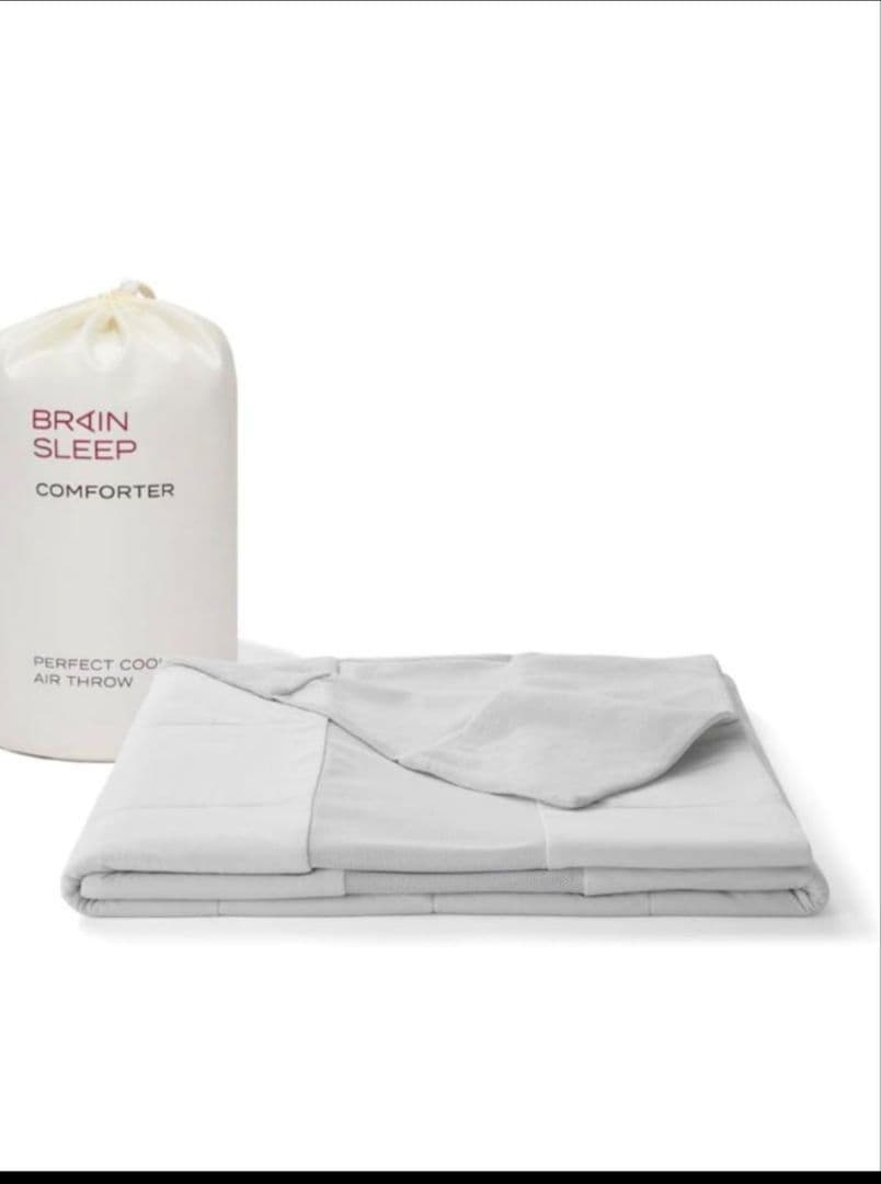 ブレインスリープ コンフォーター パーフェクト クール シングル ペールグレー