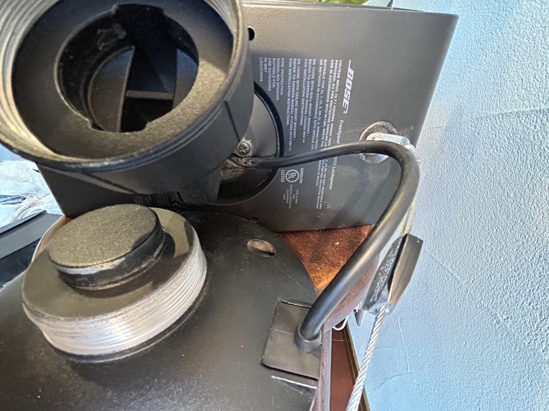 値下げしました★美品★BOSEボーズ全天候型スピーカーワイヤレススピーカー 黒