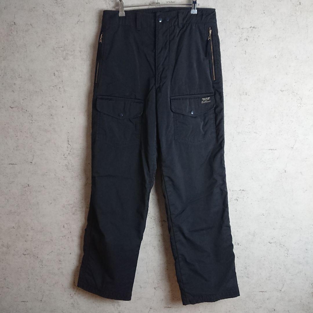 希少 USA製 ポロスポーツ ラルフローレン 中綿 ナイロン パンツ ナイガイ