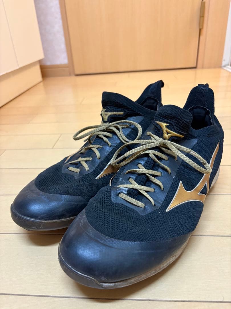 ミズノプロ　ポイントスパイク　ドミナントニット前田健太限定モデル