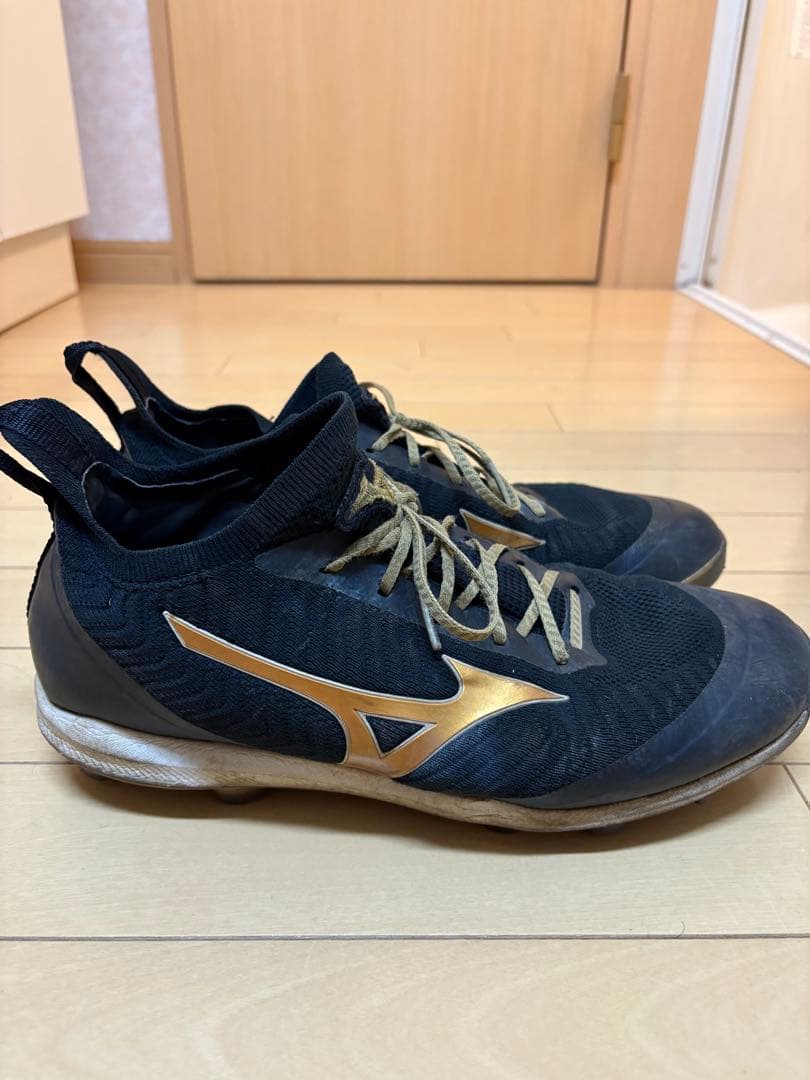 ミズノプロ　ポイントスパイク　ドミナントニット前田健太限定モデル