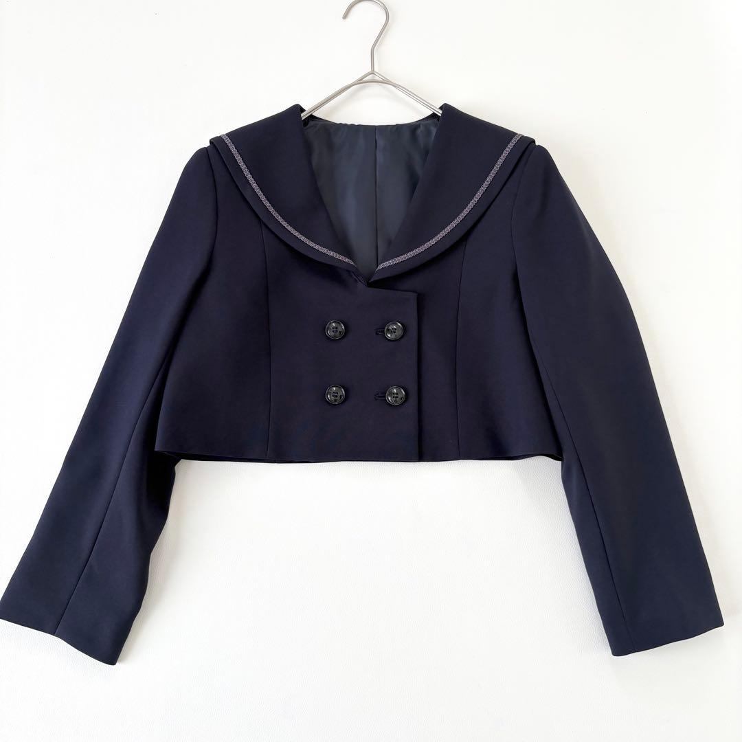 極美品✨ショパン ドゥ フォーマルセット セーラー 150 ネイビー/グレー