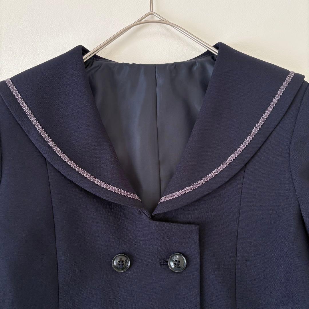 極美品✨ショパン ドゥ フォーマルセット セーラー 150 ネイビー/グレー