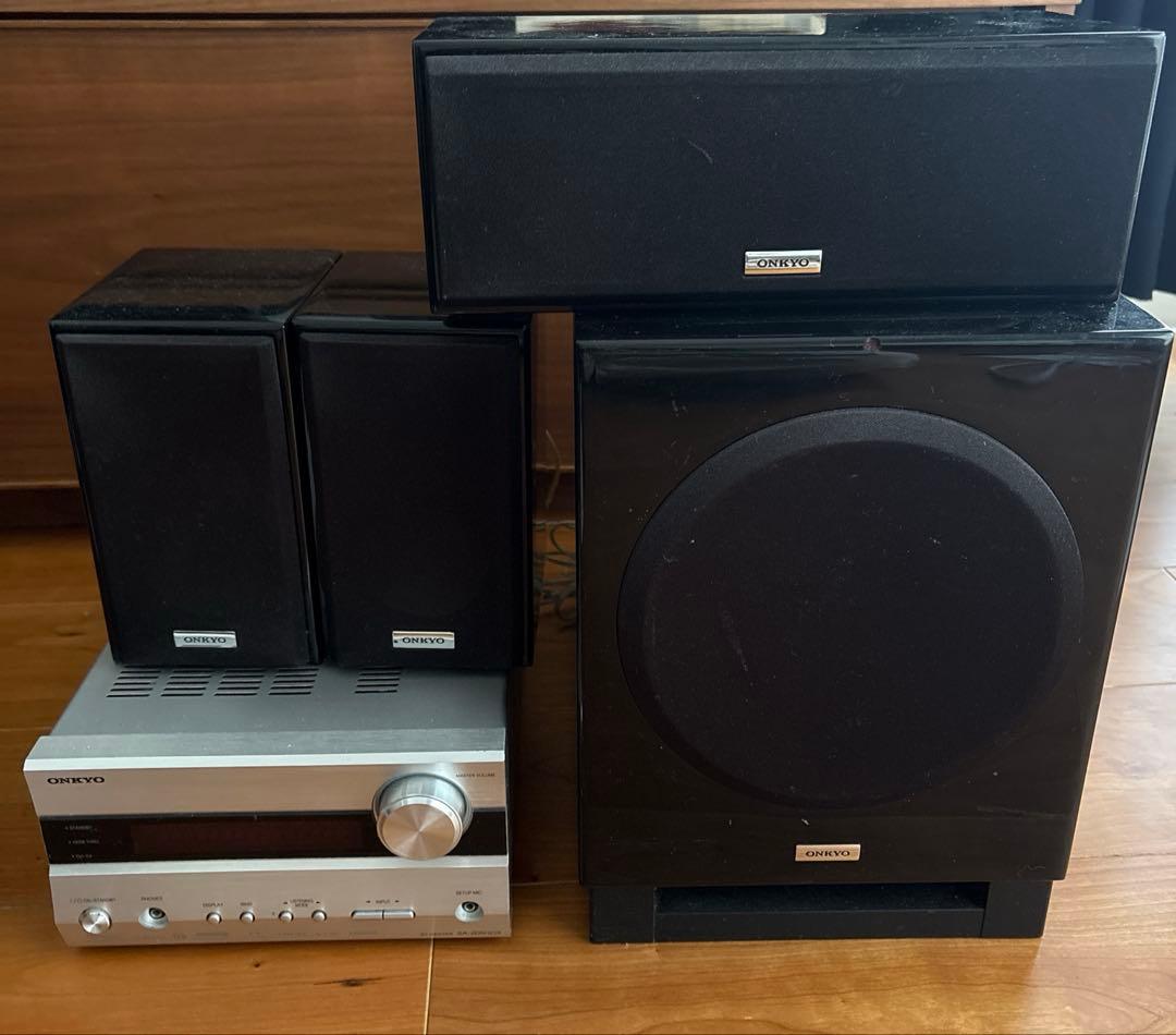 ONKYO 2.1chホームシアターシステム【ジャンク品】