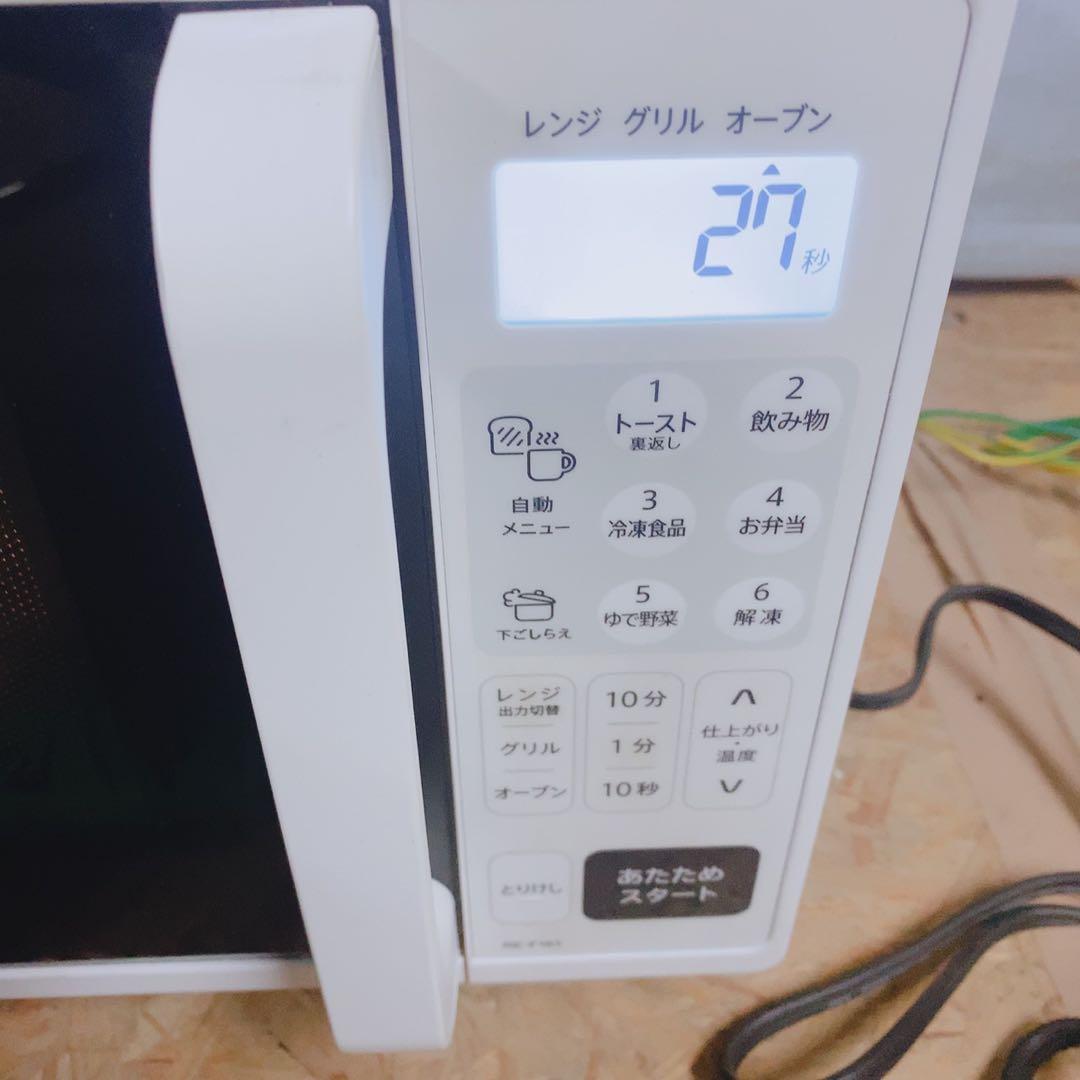 シャープ オーブンレンジ RE-F163-W ホワイト 2022年製 電子レンジ