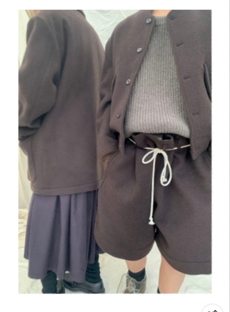 最終　2025aw SONO ハーフパンツ　VONSONO