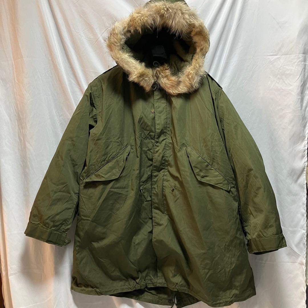 米軍　M51 フィールドパーカー　モッズコートフルセット　リアルファー　官給品