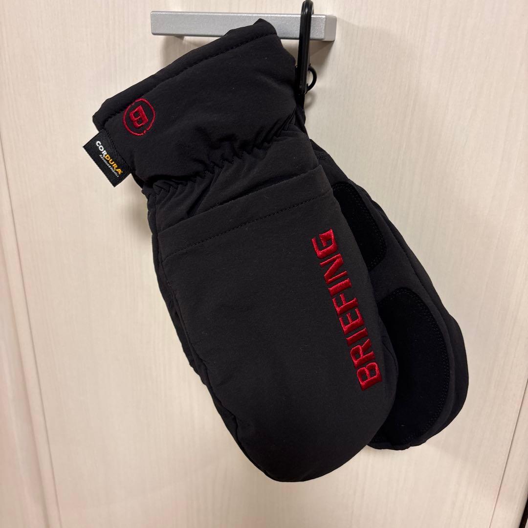 BRIEFING ブラック ミトン フリーサイズ