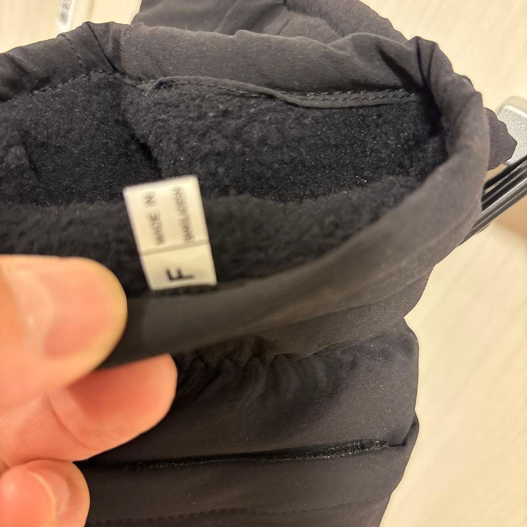 BRIEFING ブラック ミトン フリーサイズ