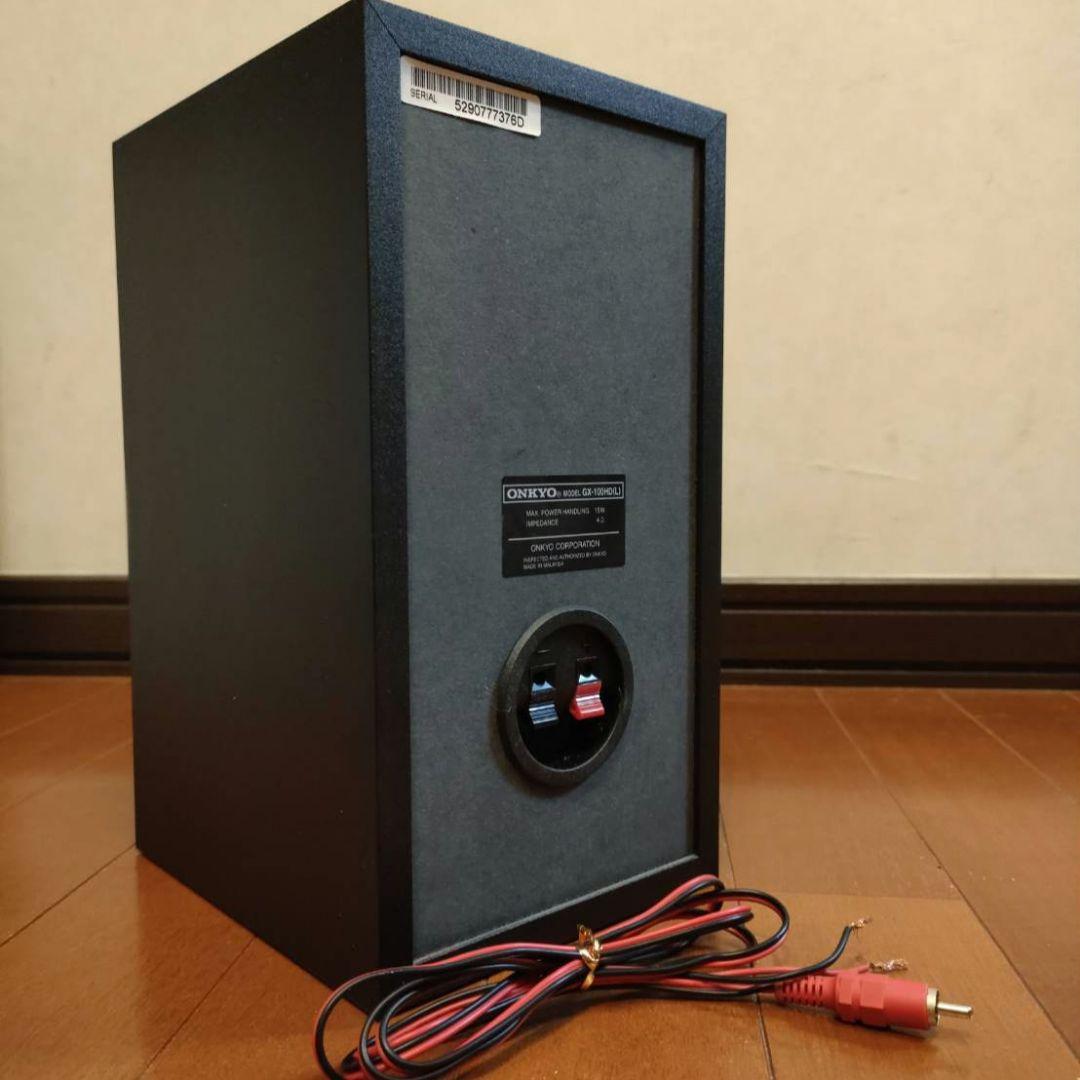 ONKYO GX-100HD パワードスピーカー　ブラック