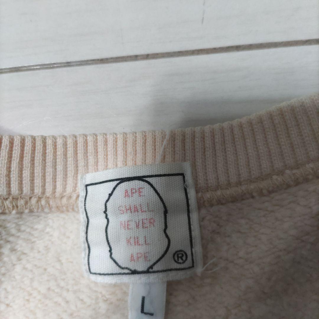 【当時物】A BATHING APE ベートーヴェン プリント スウェット L