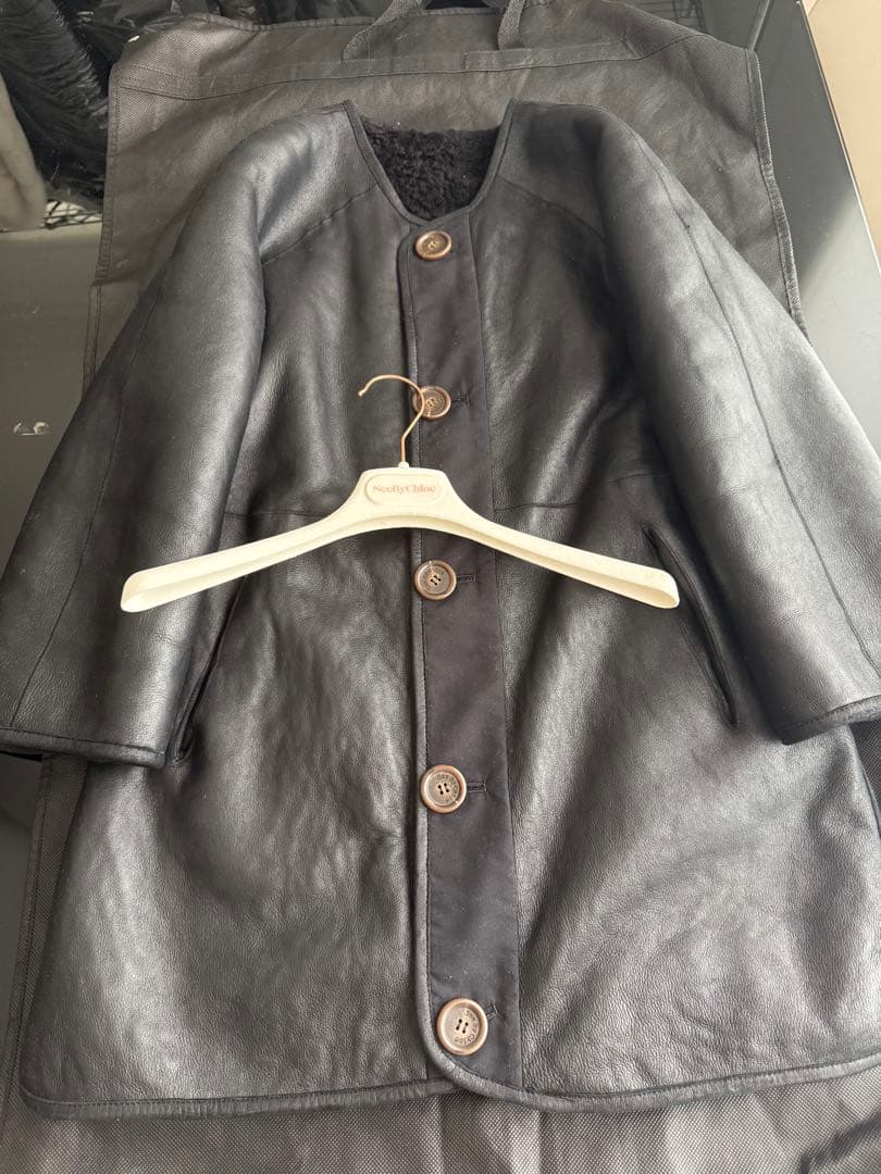 SEE BY CHLOE シーバイクロエ　羊革　ムートンコート