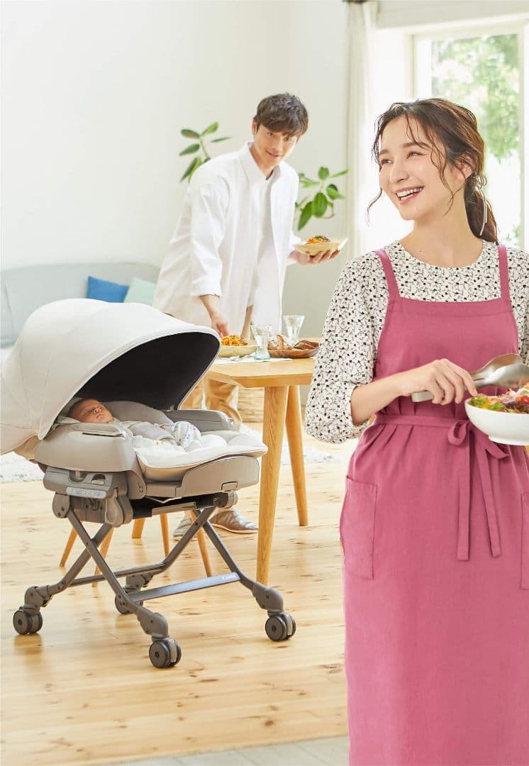 ネムリラコードレスAUTOSWINGBEDiLongSSEG＋とホコリよけカバー