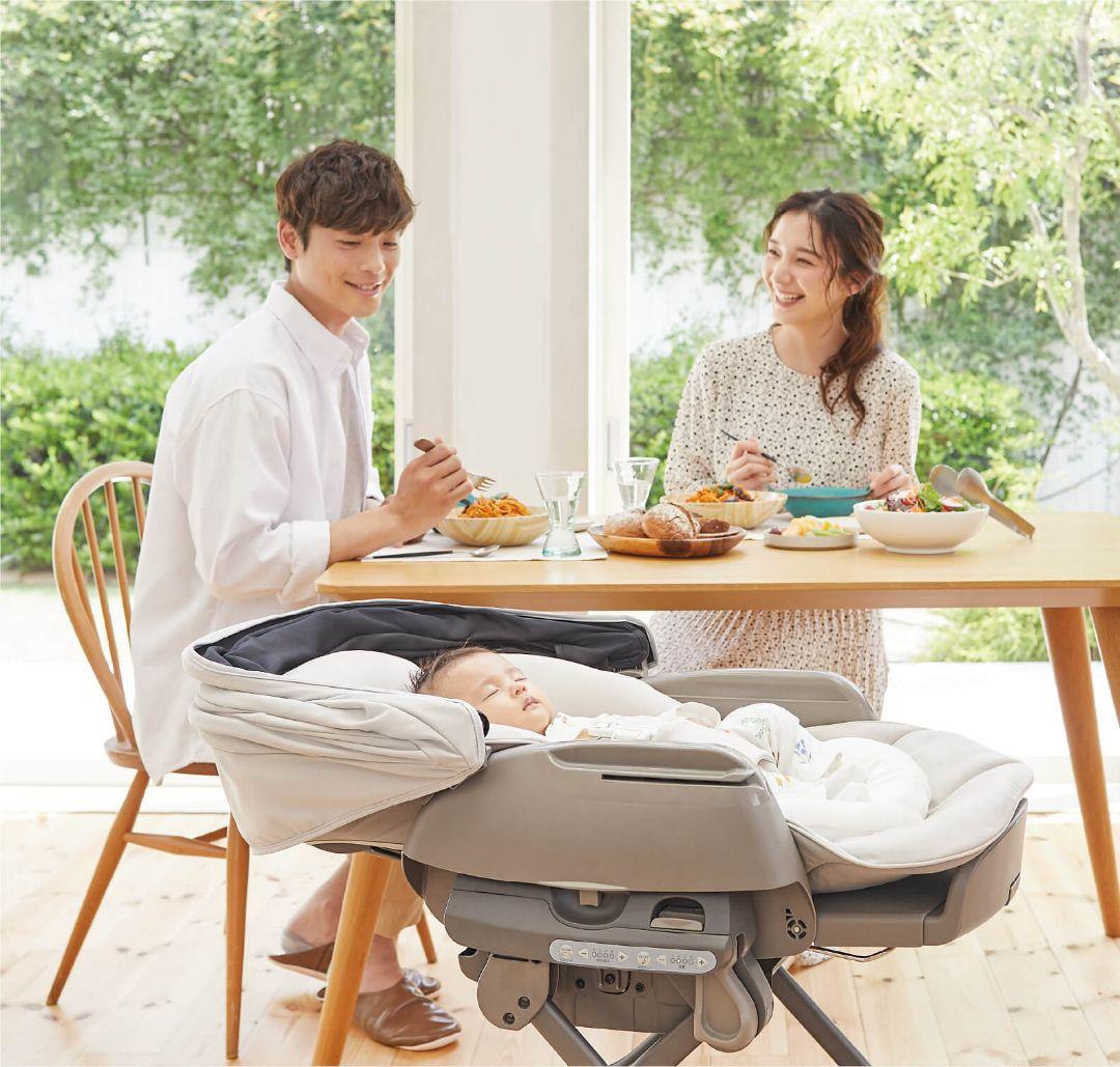 ネムリラコードレスAUTOSWINGBEDiLongSSEG＋とホコリよけカバー